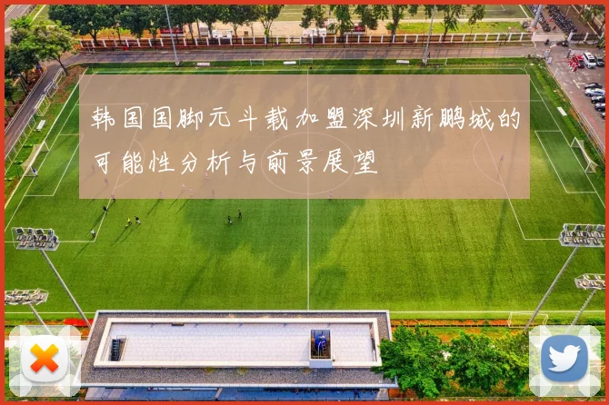 韩国国脚元斗载加盟深圳新鹏城的可能性分析与前景展望